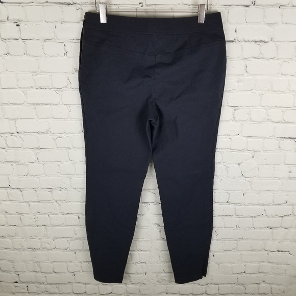 TORY BURCH | side zip stretch skinny crop pants - Picture 3 of 9